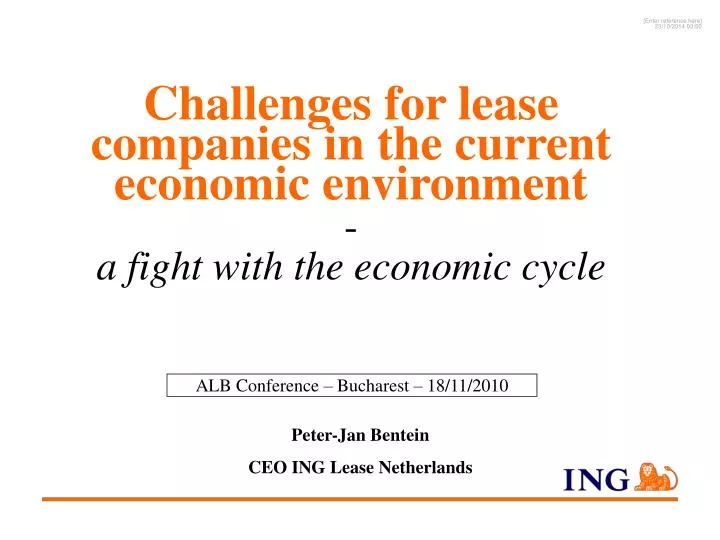 challenges for lease companies in the current economic environment a fight with the economic cycle