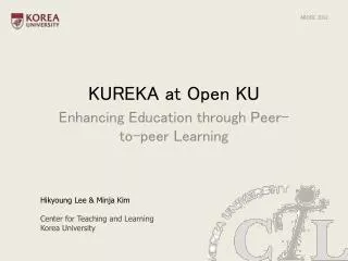 KUREKA at Open KU