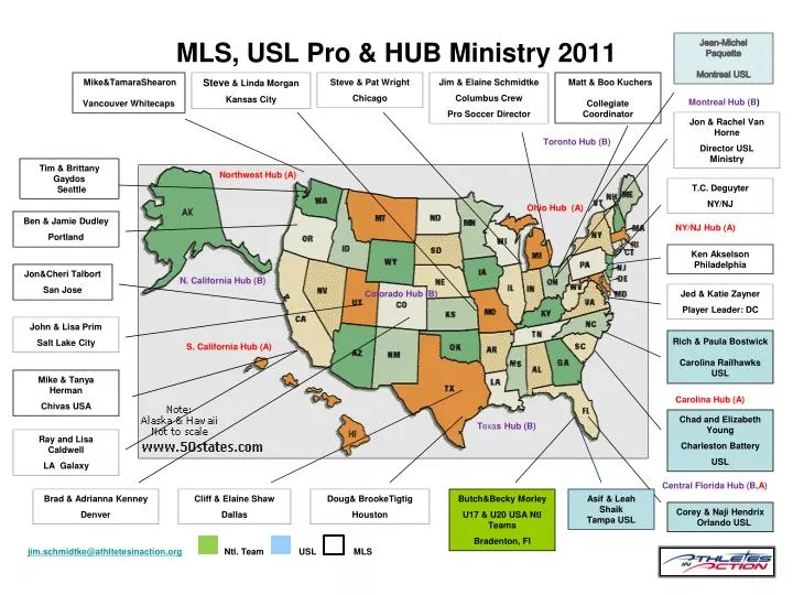 mls usl pro hub ministry 2011
