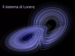 Il sistema di Lorenz
