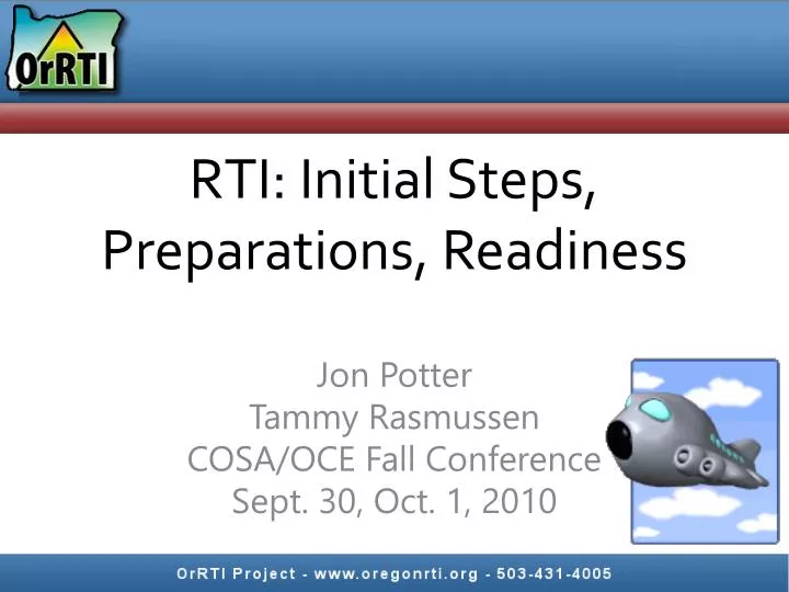 rti initial steps preparations readiness