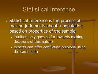 statistical inference