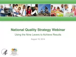 National Quality Strategy Webinar