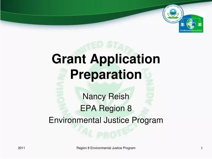 grant application preparation