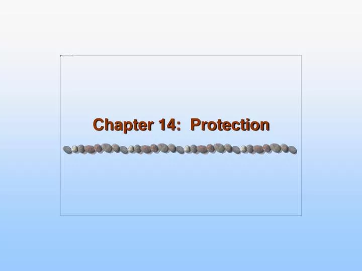 chapter 14 protection