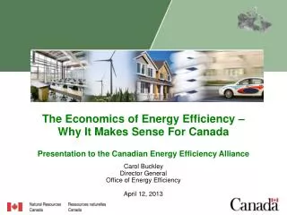 The Economics of Energy Efficiency – Why It Makes Sense For Canada