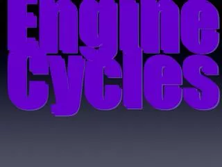Engine Cycles