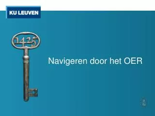 navigeren door het oer
