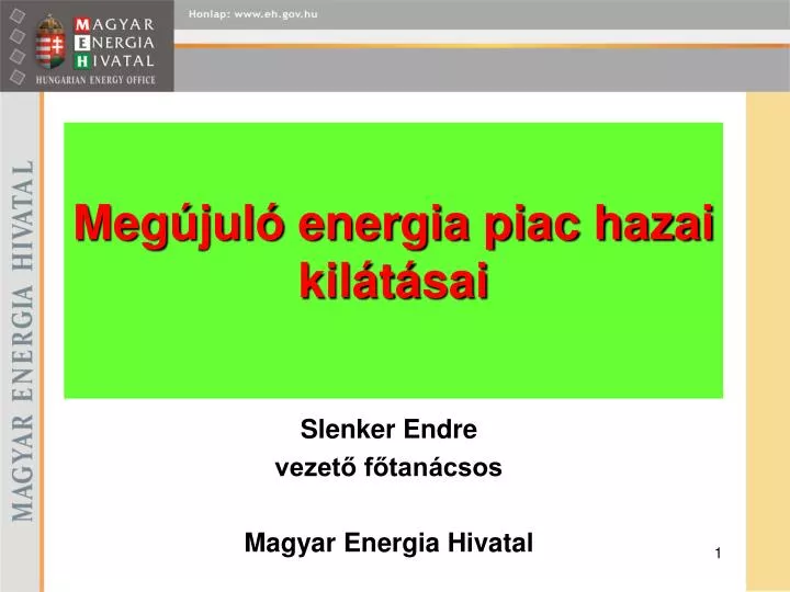 slenker endre vezet f tan csos magyar energia hivatal