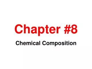 Chapter #8