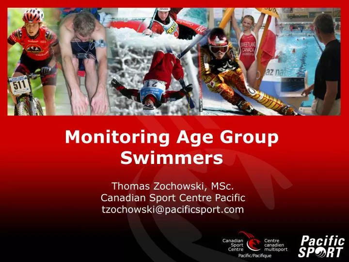 monitoring age group swimmers