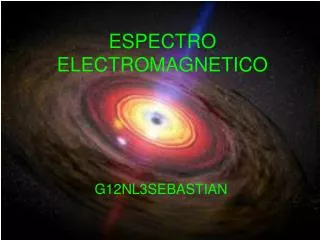 espectro electromagnetico
