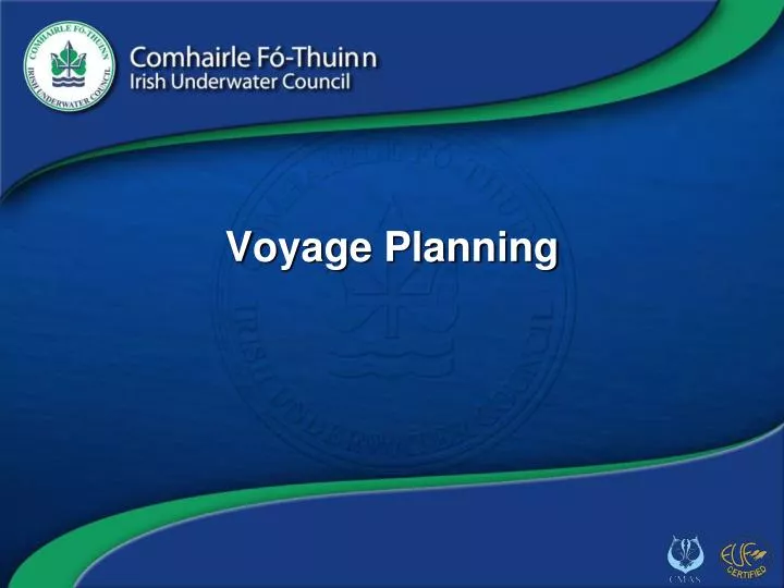 voyage planning