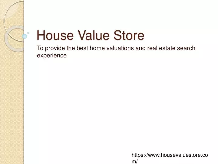house value store