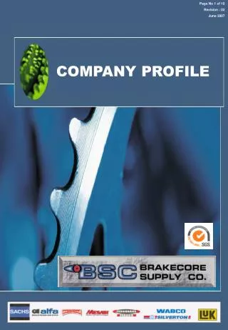 COMPANY PROFILE