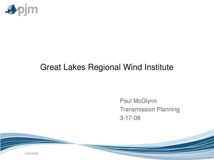 great lakes regional wind institute
