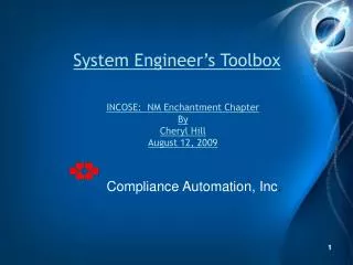 System Engineer’s Toolbox