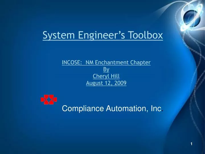 system engineer s toolbox