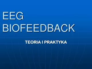 eeg biofeedback