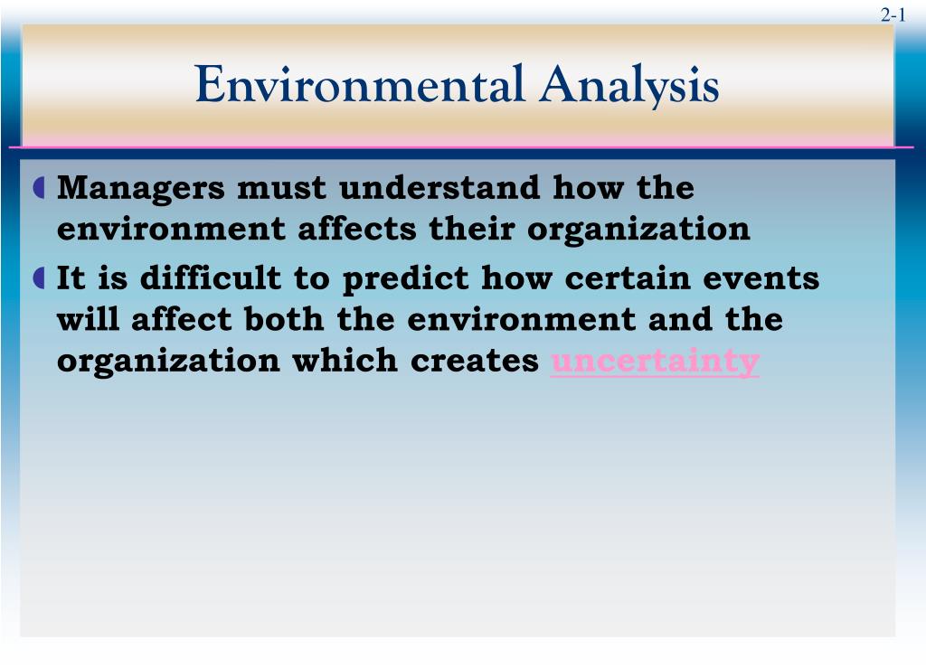 PPT - Environmental Analysis PowerPoint Presentation, free download ...