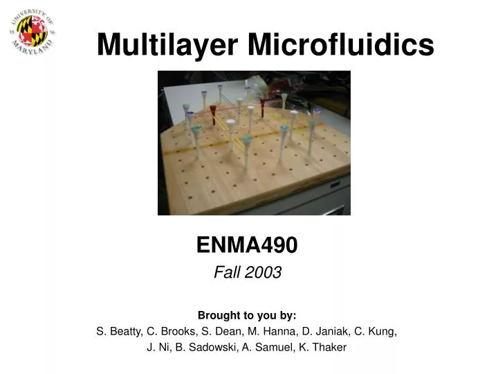 multilayer microfluidics