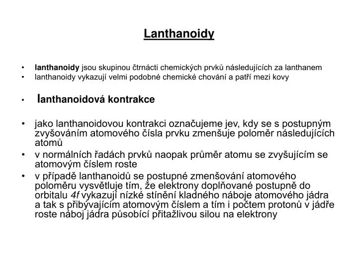 lanthanoidy