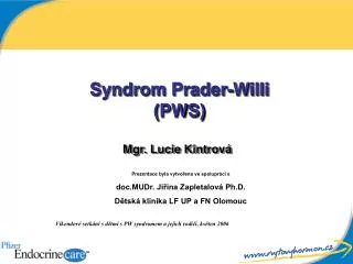 syndrom prader willi pws