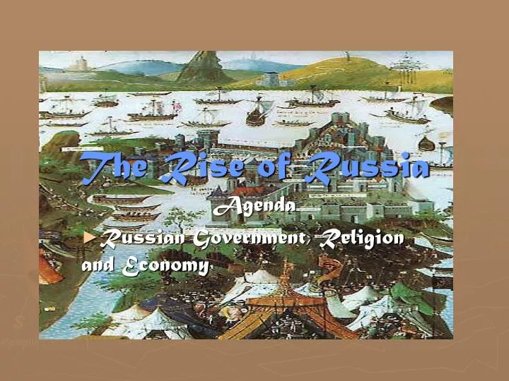 agenda russian government religion and economy