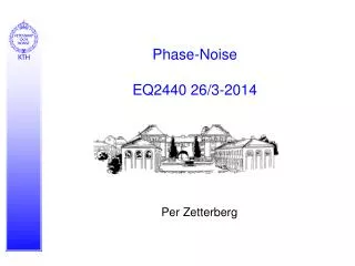 Phase-Noise EQ2440 26/3-2014