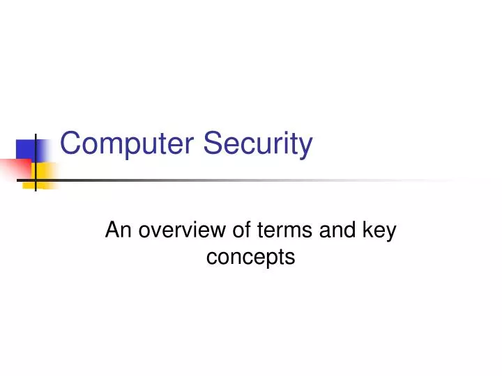 computer security