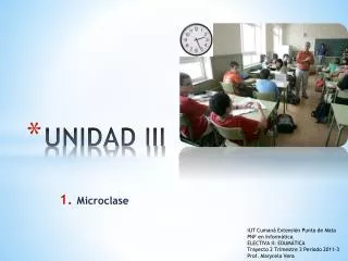 unidad iii