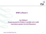 IFRS şi Basel 2 - slide 1