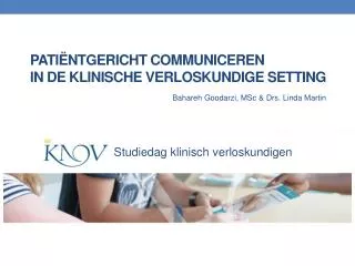 pati ntgericht communiceren in de klinische verloskundige setting