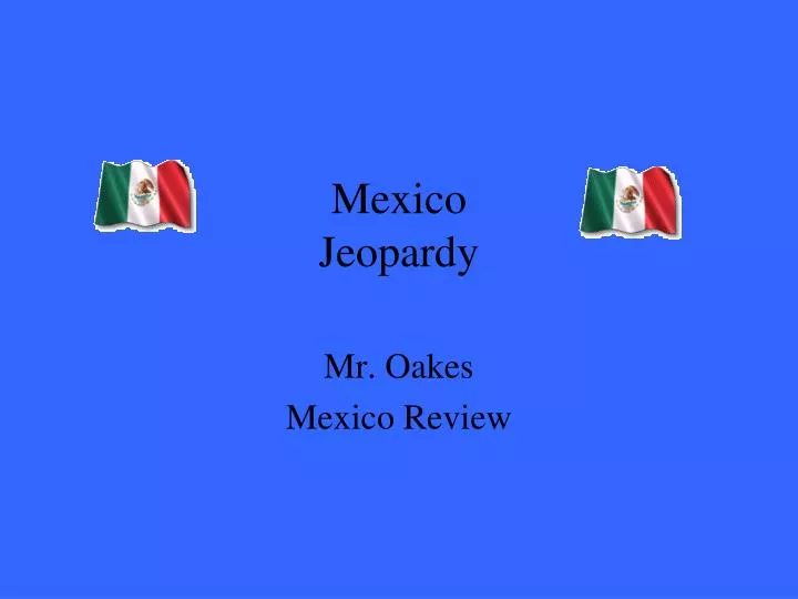 mexico jeopardy