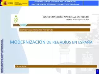 modernizaci n de regad os en espa a