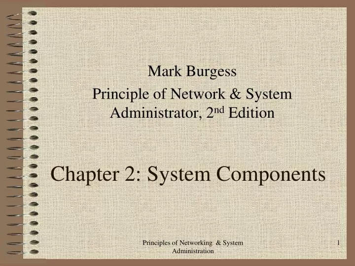 chapter 2 system components