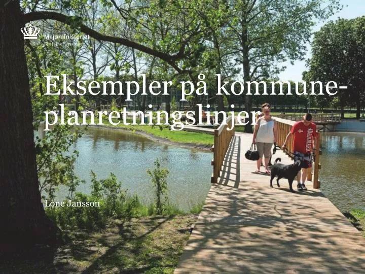 eksempler p kommune planretningslinjer