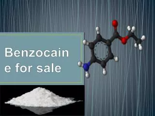 Benzocaine for sale