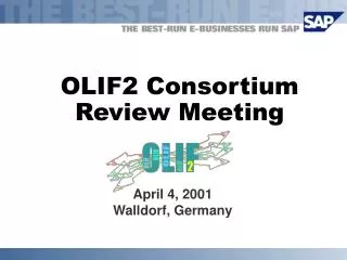 olif2 consortium review meeting