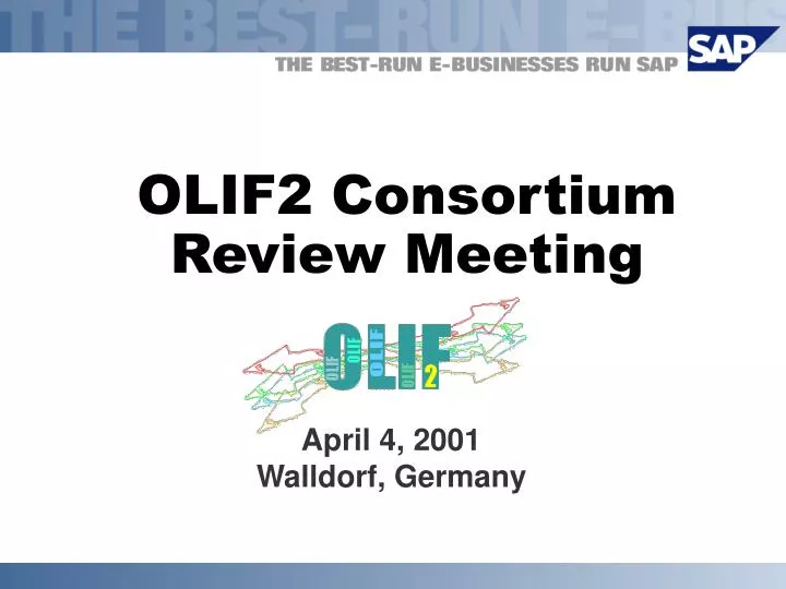 olif2 consortium review meeting