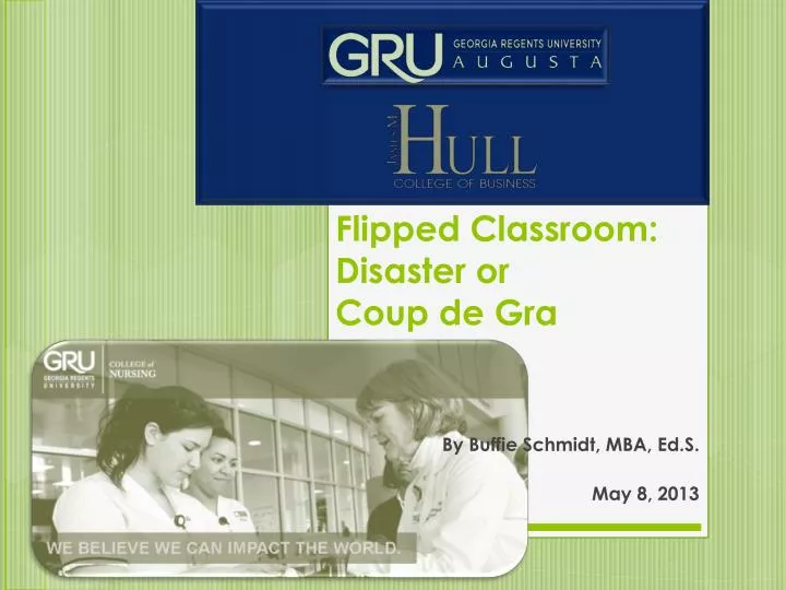 flipped classroom disaster or coup de gra