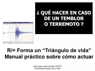 r forma un tri ngulo de vida manual pr ctico sobre c mo actuar