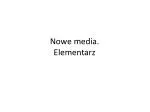 Nowe media. Elementarz - slide 1