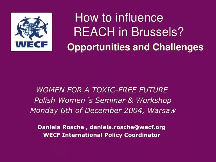how to influence reach in brussels opportunities and challenges