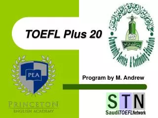 TOEFL Plus 20
