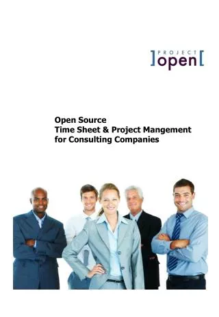 Open Source Time Sheet &amp; Project Mangement for Consulting Companies