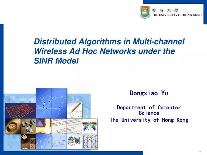 distributed algorithms in multi channel wireless ad hoc networks under the sinr model