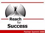 Partner Summit 2006 - slide 1