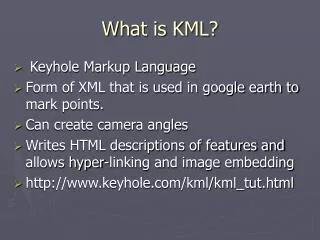 What is KML?