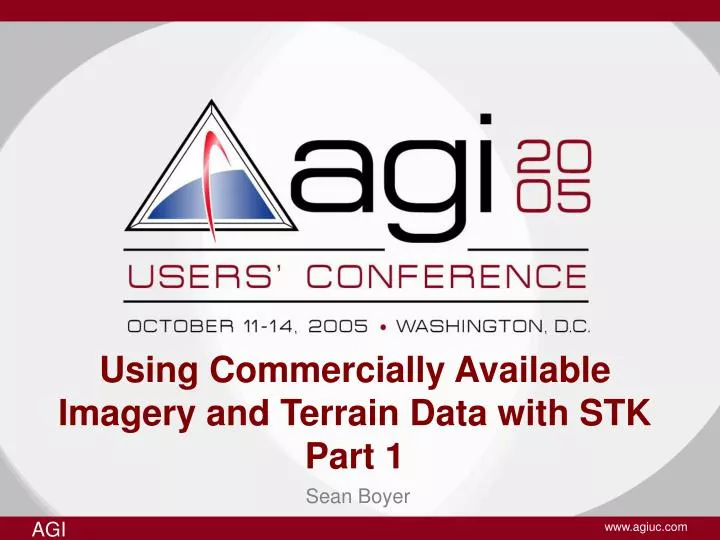 using commercially available imagery and terrain data with stk part 1